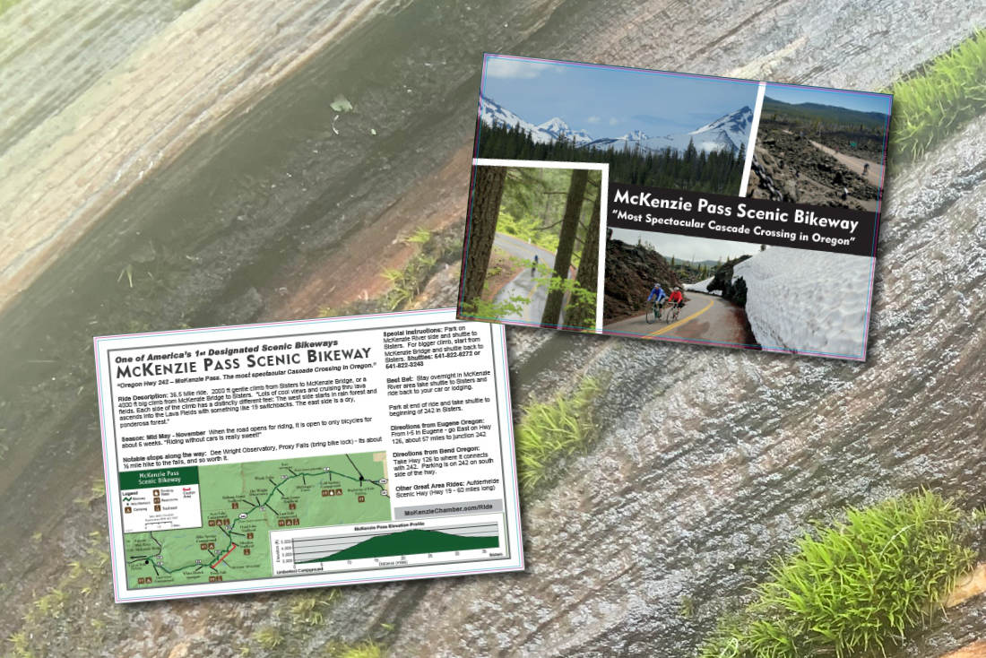 Ride Card - McKenzie Pass